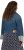 Ulla Popken Wide Cuff Denim Jacket Blue Denim - Striukės - 