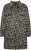 Ulla Popken Leopard Print Shirt Jacket Black - Striukės - 