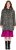 Ulla Popken Leopard Print Shirt Jacket Black - Striukės - 