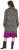 Ulla Popken Leopard Print Shirt Jacket Black - Striukės - 