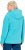 Ulla Popken Softshell Contrast Color Jacket Turquoise - Striukės - 