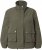 Ulla Popken Cargo Style Elastic Hem Jacket Olive Grey - Striukės - 
