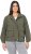 Ulla Popken Cargo Style Elastic Hem Jacket Olive Grey - Striukės - 