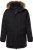 Men Plus Parka With Fur Hood Black - Didelės vyriškos striukės - Didelės vyriškos striukės