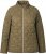 Ulla Popken HYPRAR Lightweight Quilted Water-Repellent Jacket Olive - Striukės - 