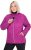Ulla Popken HYPRAR Lightweight Quilted Water-Repellent Jacket Berry - Striukės - 
