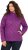 Ulla Popken HYPRAR Lightweight Quilted Water-Repellent Jacket Purple - Striukės - 