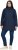 Ulla Popken HYPRAR Laser Quilted Jacket Navy - Striukės - 