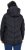 Ulla Popken HYPRAR Reflective Detail Quilted Jacket Black - Striukės - 