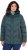 Ulla Popken HYPRAR Reflective Detail Quilted Jacket Dark Green - Striukės - 