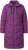Ulla Popken HYPRAR Longline Water Repellent Jacket Plum - Striukės - 