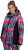 Ulla Popken HYPRAR Graphic Stripe Fully Lined Ski Jacket Teal - Striukės - 