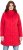Ulla Popken HYPRAR Quilted Water-Repellent Jacket Red Salsa - Striukės - 