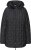 Ulla Popken HYPRAR Channel Quilted Jacket Black - Striukės - 