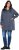 Ulla Popken Knit Fleece-Lined Jacket Navy - Striukės - 
