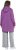 Ulla Popken Knit Fleece-Lined Jacket Purple - Striukės - 