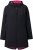 Ulla Popken Hyprar Soft Shell Water Repellent Hooded Jacket Black - Striukės - 