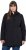 Ulla Popken Hyprar Soft Shell Water Repellent Hooded Jacket Black - Striukės - 
