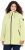Ulla Popken Hyprar Soft Shell Water Repellent Hooded Jacket Lime Green - Striukės - 