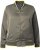 Ulla Popken Reversible Leopard Print College Collar Jacket Olive Grey - Striukės - 