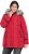 Ulla Popken HYPRAR Quilted Jacket Ruby Red - Striukės - 