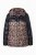 Ulla Popken HYPRAR Leopard And Leather Look Quilted Jacket Black - Striukės - 