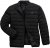JP1880 Jacket Quilted Stand-up Collar Black - Didelės vyriškos striukės - Didelės vyriškos striukės