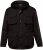 Jay-Pi Jacket Technical Weatherproof Stomach Fit Black - Didelės vyriškos striukės - Didelės vyriškos striukės