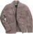 JP1880 Leather Jacket Lamskin Suede Grey - Didelės vyriškos striukės - Didelės vyriškos striukės