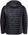 JAY-PI Lightly Quilted Jacket with a Hoodie Black - Didelės vyriškos striukės - Didelės vyriškos striukės