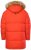 JP1880 Parka Quilted Faux Fur Hood Red - Didelės vyriškos striukės - Didelės vyriškos striukės