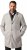 JP1880 Wool Blend Coat with Nylon Insert Grey - Didelės vyriškos striukės - Didelės vyriškos striukės