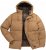 STHUGE Jacket Puffer With Warm Quilting Beige - Didelės vyriškos striukės - Didelės vyriškos striukės