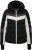 Ulla Popken HYPRAR Chevron Stripe Triple Function Quilted Fully Lined Ski Jacket Black - Striukės - 
