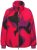Ulla Popken Abstract Print Zip Fleece Jacket Pink Berry - Striukės - 