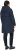Ulla Popken Hooded with Zippered Pockets and Zippered Side Slits Jacket Navy - Striukės - 
