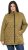 Ulla Popken HYPRAR Water-Repellent Quilted Jacket Dark Mustard Yellow - Striukės - 