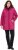 Ulla Popken HYPRAR Mixed Texture Water-Repellent Jacket Ruby - Striukės - 