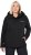 Ulla Popken HYPRAR Softshell Fleece Lined Jacket Black - Striukės - 