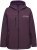 Ulla Popken HYPRAR Softshell Fleece Lined Jacket Dark Blackberry - Moteriški diržai - 