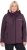Ulla Popken HYPRAR Softshell Fleece Lined Jacket Dark Blackberry - Moteriški diržai - 