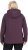 Ulla Popken HYPRAR Softshell Fleece Lined Jacket Dark Blackberry - Moteriški diržai - 