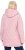 Ulla Popken HYPRAR Quilted Water-Repellent Jacket Soft Dusty Rose - Striukės - 