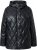 Ulla Popken Faux Leather Quilted Jacket Black - Striukės - 