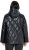 Ulla Popken Faux Leather Quilted Jacket Black - Striukės - 