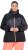 Ulla Popken Neon Ripple Performance Snow Jacket Black - Striukės - 