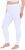 Ulla Popken Basic Stretch Knit Ankle Length Leggings Snow White - Džinsai & Kelnės Didelėse Dydžiuose – Plus Size - 