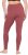 Ulla Popken Basic Stretch Knit Ankle Length Leggings Brick Red - Džinsai & Kelnės Didelėse Dydžiuose – Plus Size - 