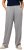 Ulla Popken Pull On Knit Straight Leg Pocket Pants Light Grey Melange - Džinsai & Kelnės Didelėse Dydžiuose – Plus Size - 