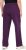 Ulla Popken Pull On Knit Straight Leg Pocket Pants Dark Blackberry - Džinsai & Kelnės Didelėse Dydžiuose – Plus Size - 